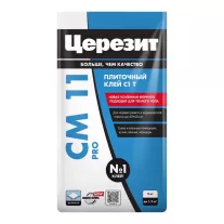Клей для плитки C1T Церезит СМ 11 PRO 5 кг