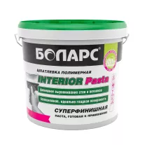 Готовая финишная шпаклевка БОЛАРС INTERIOR 8 кг