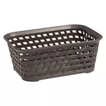 Корзина для хранения IDEA Ротанг 15x10x24 см 2,2 л коричневая