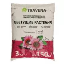 Удобрение минеральное для цветущих растений TRAVENA 3 кг