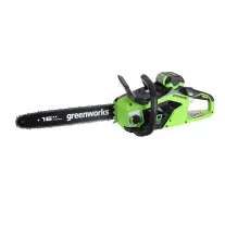 Пила аккумуляторная Greenworks GD40CS18, 40 В 1х2.0 Ач шина 16" (40 см)