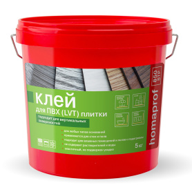 Клей для плитки ПВХ (LVT) для стен homaprof 850 STP 5 кг