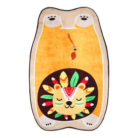 Ковер 1,0x1,5 м NEODECO Calibri AN-L1 Лев-вождь