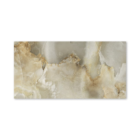 Плитка настенная 30х60 см Леандр серо-коричневая ректификат