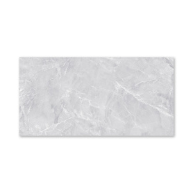 Плитка настенная 40х80 см Альпи светло-серая ректификат