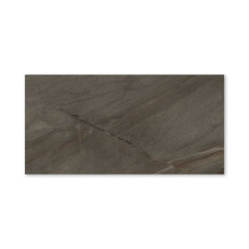 Керамогранит 30х60 см Непал дарк коричневый Карвинг матовый ректификат