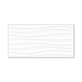 Керамогранит Принцесс белый матовый волна 40х80 см ректификат