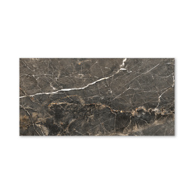 Керамогранит Максимус черный матовый карвинг 40х80 см ректификат