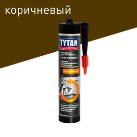 Герметик каучуковый кровельный 310 мл коричневый TYTAN