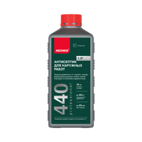 Антисептик-концентрат для наружных работ 1:9 NEOMID 440 бесцветный 1 кг