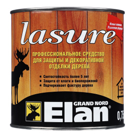 Лазурь для дерева лессирующая палисандр 0,75 л Elan