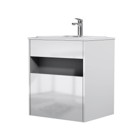 Тумба с раковиной AM.PM Func 60 см подвесная белая