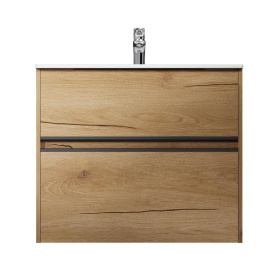 Тумба с раковиной AM.PM Sense 80 см подвесная дерево