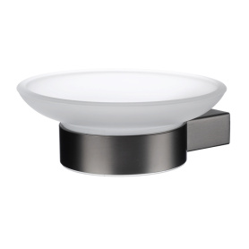 Мыльница FLUMEN DESIGN Caspian подвесная графит