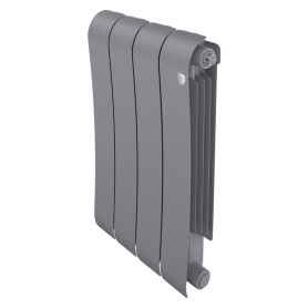 Радиатор биметаллический Royal Thermo Infinity Silver Satin 80/500 4 секции