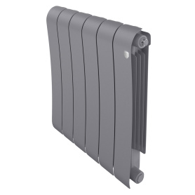 Радиатор биметаллический Royal Thermo Infinity Silver Satin 80/500 6 секций