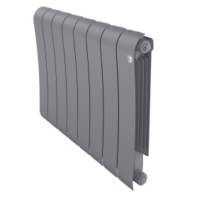 Радиатор биметаллический Royal Thermo Infinity Silver Satin 80/500 8 секций