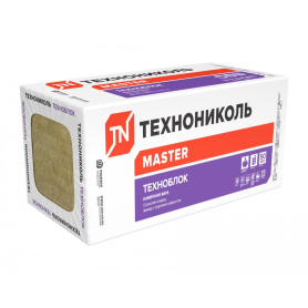 Минеральная вата 50 мм 1200х600 мм 45 кг/м3 5,76 м2 ТЕХНОНИКОЛЬ ТехноБлок Стандарт
