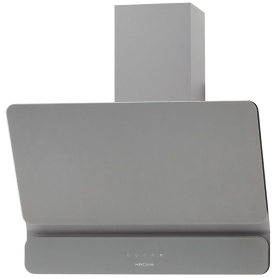 Вытяжка наклонная серая 60 см KRONA MYSTERIUM 600 GLASS GR S 950 м3/ч