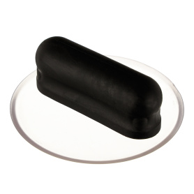 Mini stěrka STMDECOR kulatá 100x3 mm transparentní