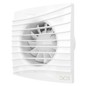 Вентилятор DiCiTi SILENT 5C MRH D125  контроллер обратный клапан белый