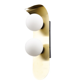 Бра NEODECO Монифа 2х40 Вт G9 золото