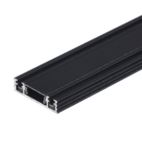 Шинопровод для магнитного трека 2 м 48 В NEODECO Slim Magnetic черный