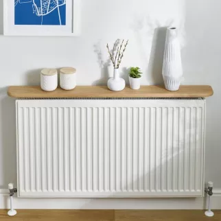 Накладка для труб ПВХ Rico Leo Белый матовый 32 мм 2 шт