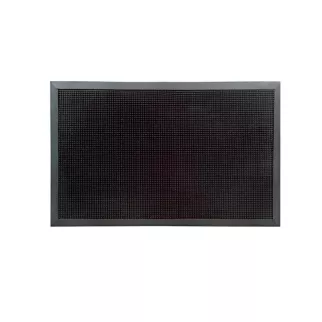 Коврик входной резиновый 80х120 см Pin Mat черный
