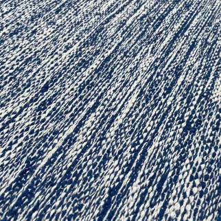 Коврик хлопковый ручного плетения 50х80 см х 6 мм Sindbad KH 58-6 синий