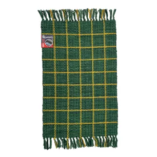 Коврик хлопковый ручного плетения 50х80 см х 5 мм Sindbad KH 58-13 зеленый