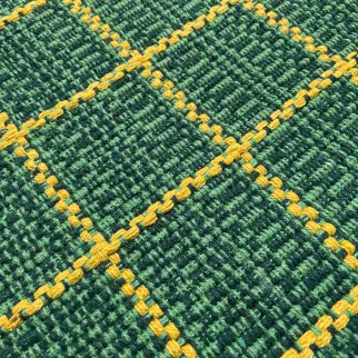 Коврик хлопковый ручного плетения 50х80 см х 5 мм Sindbad KH 58-13 зеленый