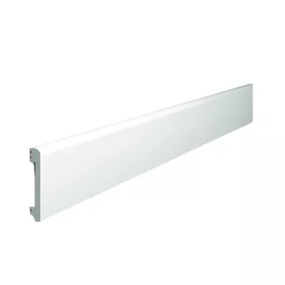 Плинтус напольный под покраску ударопрочный Decoflair C81-RU 2000х100х15 мм