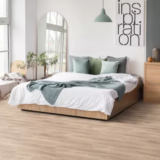 Влагостойкий ламинат с фаской 10 мм 33 класс 1,232 м2 ALMERO Вотерсайд Дуб Ольхон