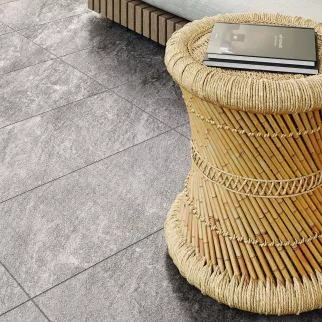 Керамогранит Тор серый матовый 30х60 см