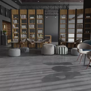 Керамогранит Луна Кул Грей матовый 60х60 см ректификат