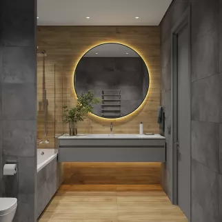 Керамогранит Вудсток бежевый матовый 40х80 см ректификат