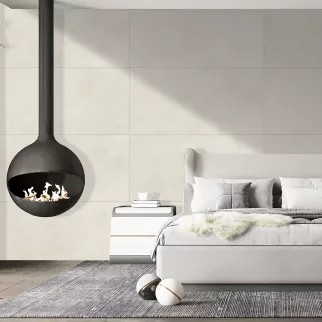 Керамогранит 60х120 см Конкрит крема матовый ректификат