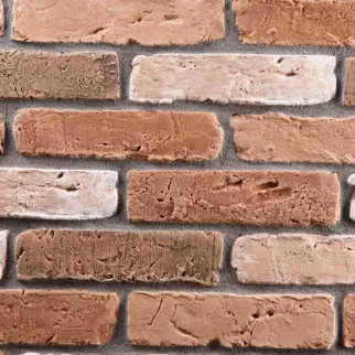 Фасадная плитка цементная Скандинавский кирпич 10П2 упаковка 0,54 м2