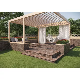 Ступень клинкерная Артеон тауп 30х30 см