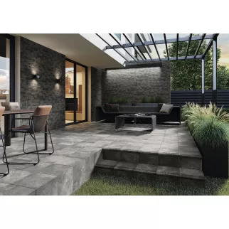 Плитка клинкерная фасадная Артеон грис 6,6х24,5 см