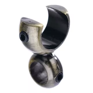 Дополнительный держатель штанги d16 мм золото антик