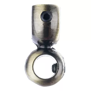 Дополнительный держатель штанги d16 мм золото антик