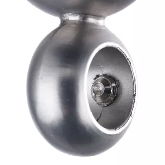 Дополнительный держатель штанги d16 мм никель-сатин