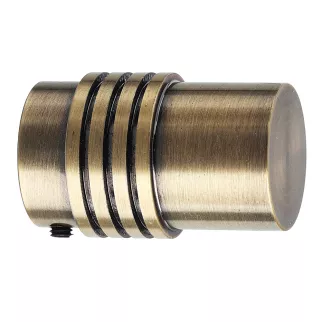 Окончание Цилиндр d16 мм золото антик 2 шт