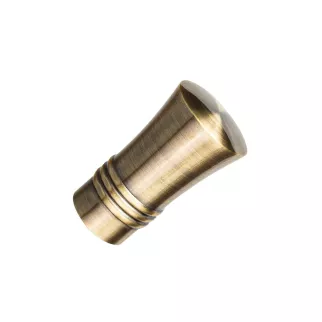 Окончание Арига d19 мм золото антик 2 шт