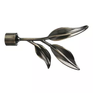 Окончание Лавр d19 мм золото антик 2 шт