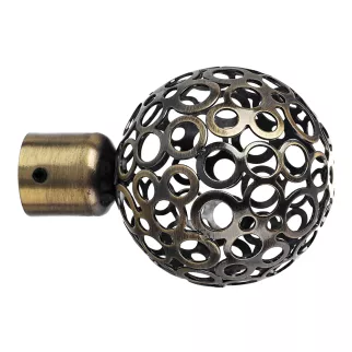 Окончание Метеор d19 мм золото антик 2 шт