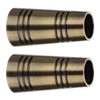 Окончание Савона d19 мм золото антик 2 шт