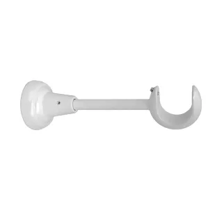 Держатель для карниза 1-рядный d28 мм перламутр